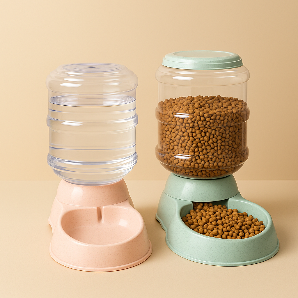 Automatic Pet Food and Water Bowl