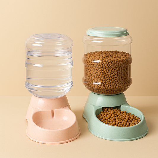 Automatic Pet Food and Water Bowl
