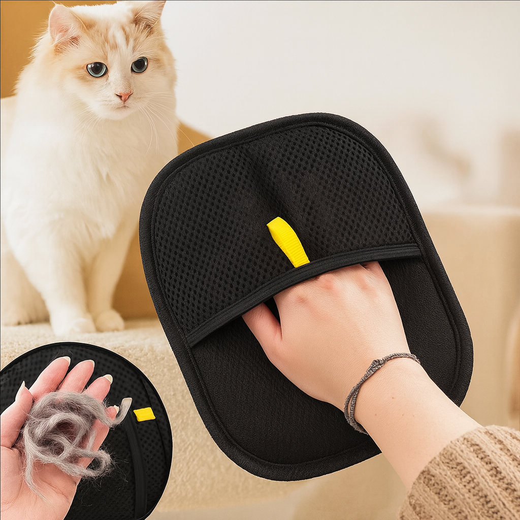 2-in-1 Pet Grooming Glove