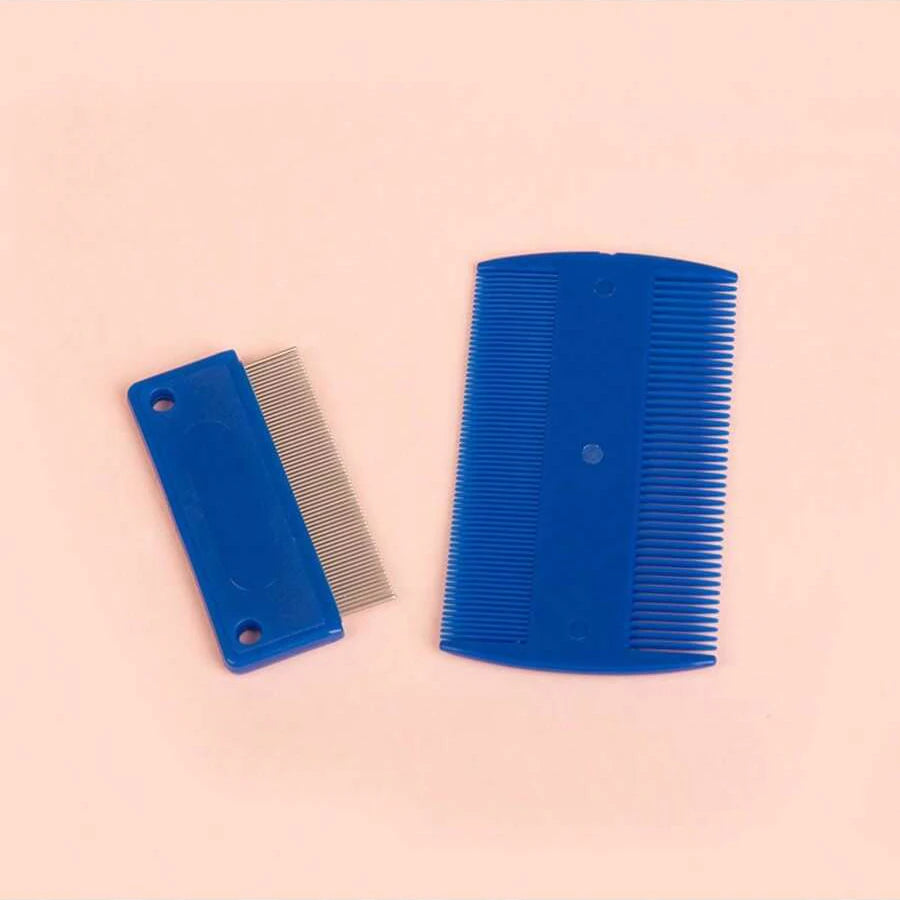 Stainless Steel Pet Flea Comb Set