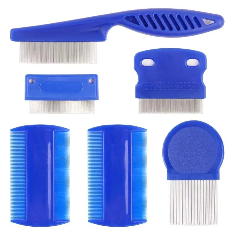 Stainless Steel Pet Flea Comb Set