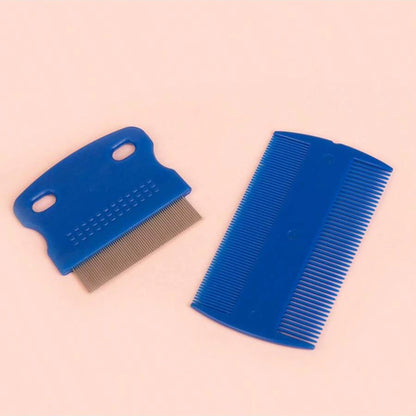 Stainless Steel Pet Flea Comb Set