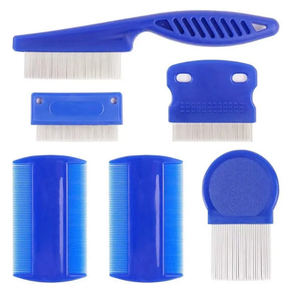 Stainless Steel Pet Flea Comb Set