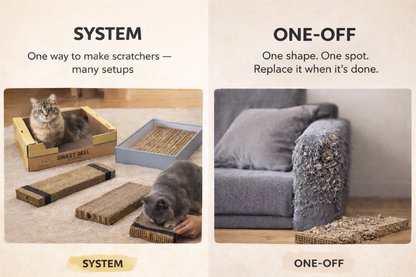 Cat Scratcher Cardboard Cutter - Mr. Scrappy | Pestfen™️