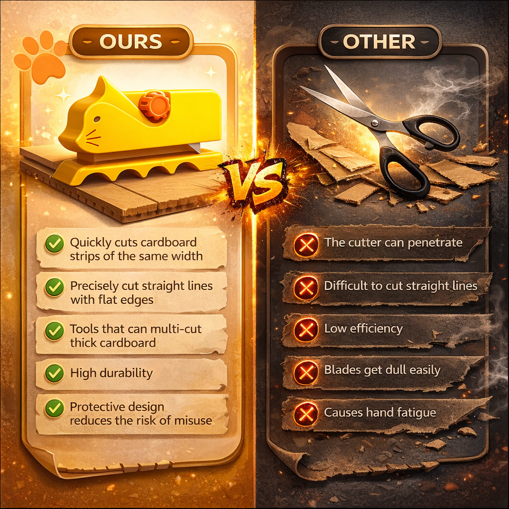 Cat Scratcher Cardboard Cutter - Mr. Scrappy | Pestfen™️