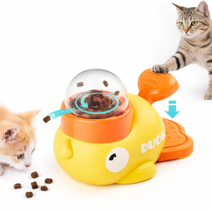 Cat Treat Dispenser Toy Duck - Mr. Quack | Pestfen ™️