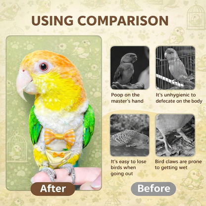 Parrot Diaper Pants