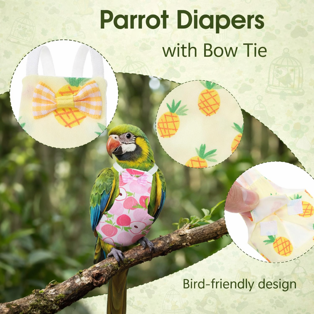 Parrot Diaper Pants