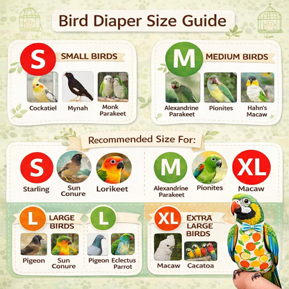 Parrot Diaper Pants